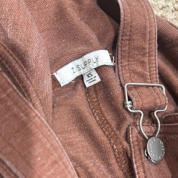 Z Supply Chestnut Overalls - Picture 2 of 2